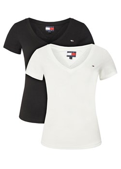 Tommy Jeans Komplet t-shirtów DW0DW21367 Kolorowy Slim Fit - id: 0000305040961 - marki Tommy Jeans - 186822057 Tommy Jeans Komplet t-shirtów DW0DW21367 Kolorowy Slim Fit ze sklepu MODIVO w kategorii Bluzki damskie - zdjęcie 186822057