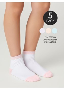Sinsay - Skarpetki krótkie 5 pack - wielobarwny ze sklepu Sinsay w kategorii Skarpetki dziecięce - zdjęcie 186825716