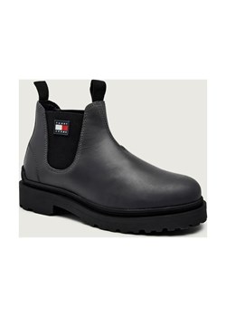 Tommy Jeans Skórzane sztyblety CHELSEA ze sklepu Gomez Fashion Store w kategorii Buty zimowe męskie - zdjęcie 186825878
