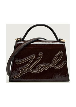 Karl Lagerfeld Skórzany kuferek k/signature 2.0 ze sklepu Gomez Fashion Store w kategorii Kuferki - zdjęcie 186825899