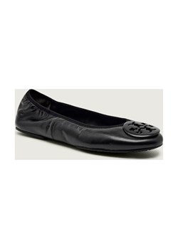 TORY BURCH Skórzane baleriny MINNIE TRAVEL - id: TO255W000050006 - marki Tory Burch - 186825928 TORY BURCH Skórzane baleriny MINNIE TRAVEL ze sklepu Gomez Fashion Store w kategorii Balerinki - zdjęcie 186825928