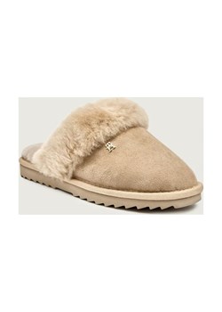 Tommy Hilfiger Obuwie domowe | shearling | zamsz | z dodatkiem wełny ze sklepu Gomez Fashion Store w kategorii Kapcie damskie - zdjęcie 186825979