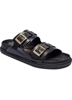 Birkenstock Skórzane klapki St Barths | narrow fit - id: BR245W000042003 - marki BIRKENSTOCK - 186826037 Birkenstock Skórzane klapki St Barths | narrow fit ze sklepu Gomez Fashion Store w kategorii Klapki damskie - zdjęcie 186826037