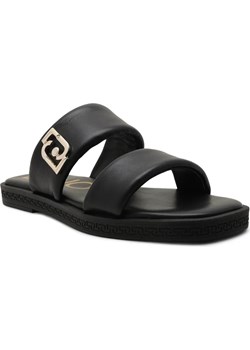 Liu Jo Skórzane klapki IMAN 01 ze sklepu Gomez Fashion Store w kategorii Klapki damskie - zdjęcie 186826038