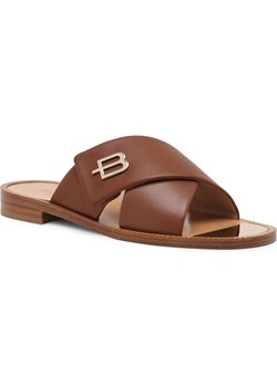 Baldinini Skórzane klapki - id: NI242W000004007 - marki Baldinini - 186826089 Baldinini Skórzane klapki ze sklepu Gomez Fashion Store w kategorii Klapki damskie - zdjęcie 186826089