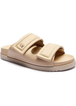 Patrizia Pepe Skórzane klapki - id: PK251W000099075 - marki Patrizia Pepe - 186826106 Patrizia Pepe Skórzane klapki ze sklepu Gomez Fashion Store w kategorii Klapki damskie - zdjęcie 186826106