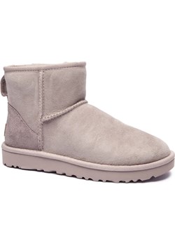 UGG Skórzane śniegowce Classic Mini II | z dodatkiem wełny ze sklepu Gomez Fashion Store w kategorii Śniegowce damskie - zdjęcie 186826119