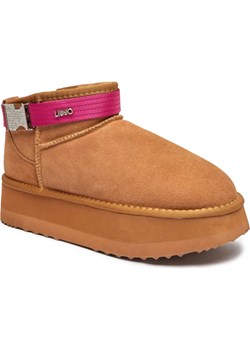 Liu Jo Skórzane śniegowce JANE 03 - id: LC245W000043T51 - marki Liu Jo - 186826136 Liu Jo Skórzane śniegowce JANE 03 ze sklepu Gomez Fashion Store w kategorii Śniegowce damskie - zdjęcie 186826136