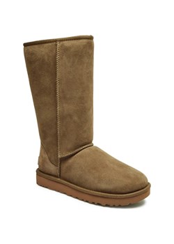 UGG Skórzane śniegowce CLASSIC TALL II | z dodatkiem wełny ze sklepu Gomez Fashion Store w kategorii Śniegowce damskie - zdjęcie 186826168