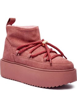 INUIKII Śniegowce CLASSIC LOW PLATFORM | zamsz ze sklepu Gomez Fashion Store w kategorii Śniegowce damskie - zdjęcie 186826208