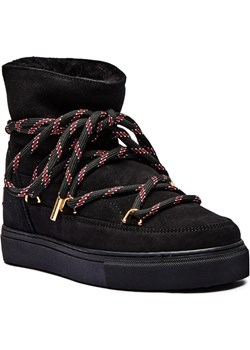 INUIKII Skórzane śniegowce Inuikii x Coccinelle Jacquard Lace | z dodatkiem wełny ze sklepu Gomez Fashion Store w kategorii Śniegowce damskie - zdjęcie 186826265