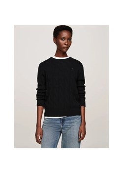 Tommy Hilfiger Wełniany sweter | Regular Fit ze sklepu Gomez Fashion Store w kategorii Swetry damskie - zdjęcie 187041299