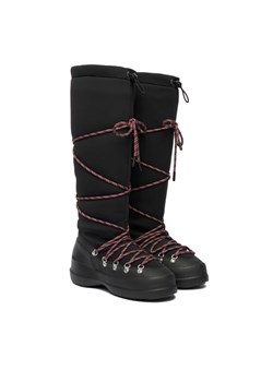 Śniegowce Moon Boot Mb Luna Boot Extra 80D2480150 Czarny ze sklepu eobuwie.pl w kategorii Śniegowce damskie - zdjęcie 187041339