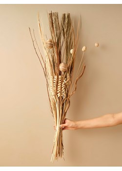 BELLA MAISON Bukiet suszonych kwiatów &quot;Curly Dal&quot; w kolorze beżowym - wys. 100 cm ze sklepu Limango Polska w kategorii Doniczki i osłonki - zdjęcie 187043106