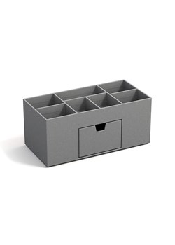 BigsoBox Organizer "Vendela" w kolorze szarym na biurko - 10 x 8,5 x 10 cm - id: 17863105 - marki Bigsobox - 187043506 BigsoBox Organizer "Vendela" w kolorze szarym na biurko - 10 x 8,5 x 10 cm ze sklepu Limango Polska w kategorii Akcesoria biurowe - zdjęcie 187043506