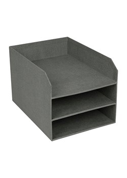 BigsoBox Organizer &quot;Trey&quot; w kolorze szarym na dokumenty - 32 x 21 x 31,5 cm ze sklepu Limango Polska w kategorii Akcesoria biurowe - zdjęcie 187043529