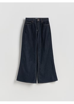Reserved - Jeansy wide leg - granatowy - id: 528GE-59J - marki Reserved - 187043887 Reserved - Jeansy wide leg - granatowy ze sklepu Reserved w kategorii Jeansy damskie - zdjęcie 187043887
