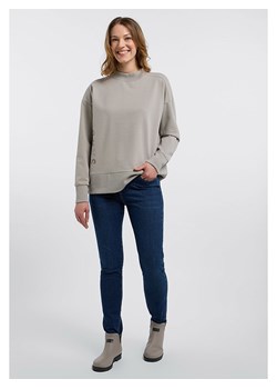 ELBSAND Bluza &quot;Enola&quot; w kolorze szarobrązowym ze sklepu Limango Polska w kategorii Bluzy damskie - zdjęcie 187044305