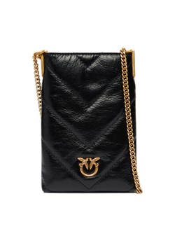 Torebka na telefon PINKO Phone Case PCPL 105358 A2W2 Czarny ze sklepu eobuwie.pl w kategorii Etui - zdjęcie 187044456
