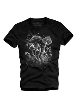 T-shirt męski UNDERWORLD Mushrooms ze sklepu morillo w kategorii T-shirty męskie - zdjęcie 187045495