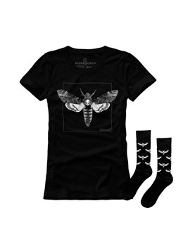 Zestaw damska koszulka i skarpety Underworld Night butterfly ze sklepu morillo w kategorii Bluzki damskie - zdjęcie 187045589