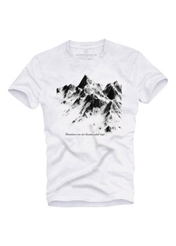 T-shirt męski UNDERWORLD Mountains ze sklepu morillo w kategorii T-shirty męskie - zdjęcie 187045949