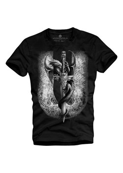 T-shirt męski UNDERWORLD Dragon czarny ze sklepu morillo w kategorii T-shirty męskie - zdjęcie 187046009
