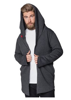Bluza asymetryczna Assassin UNDERWORLD grafitowa ze sklepu morillo w kategorii Bluzy męskie - zdjęcie 187046378