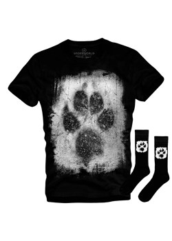 Zestaw koszulka i skarpety Underworld Animal footprint ze sklepu morillo w kategorii T-shirty męskie - zdjęcie 187047436