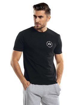 Koszulka t-shirt Reviver F5546 czarny ze sklepu kontri.pl w kategorii T-shirty męskie - zdjęcie 187047949