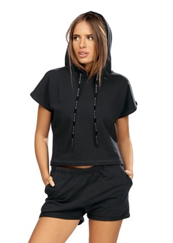Bluza nierozpinana Reviver F5610 czarny - id: 39416 - marki Reviver - 187047955 Bluza nierozpinana Reviver F5610 czarny ze sklepu kontri.pl w kategorii Bluzy damskie - zdjęcie 187047955
