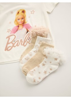 Sinsay - Skarpetki 4 pack Barbie - wielobarwny ze sklepu Sinsay w kategorii Skarpetki dziecięce - zdjęcie 187049246