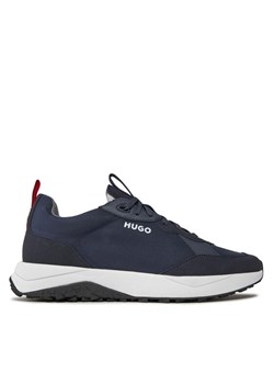 Sneakersy Hugo Kane 50504379 10253138 01 Granatowy - id: 0000302930777 - marki Hugo Boss - 187051617 Sneakersy Hugo Kane 50504379 10253138 01 Granatowy ze sklepu eobuwie.pl w kategorii Buty sportowe męskie - zdjęcie 187051617