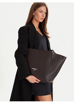 Torebka Patrizia Pepe Borsa 2B0130/L148-B856 Brązowy ze sklepu eobuwie.pl w kategorii Torby Shopper bag - zdjęcie 187051629