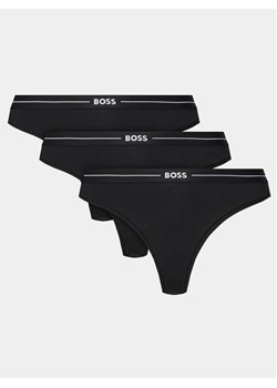 BOSS Komplet stringów 50510030 Czarny - id: 0000303659691 - marki BOSS HUGO BOSS - 187051767 BOSS Komplet stringów 50510030 Czarny ze sklepu MODIVO w kategorii Majtki damskie - zdjęcie 187051767