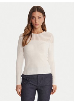 Guess Sweter W5BR62 Z0890 Écru Slim Fit ze sklepu MODIVO w kategorii Swetry damskie - zdjęcie 187051777