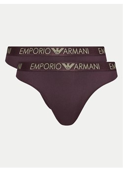 Emporio Armani Underwear Komplet stringów 163333 4F235 05093 Fioletowy - id: 0000304165573 - marki Emporio Armani - 187051796 Emporio Armani Underwear Komplet stringów 163333 4F235 05093 Fioletowy ze sklepu MODIVO w kategorii Majtki damskie - zdjęcie 187051796