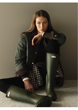 Hunter Kurtka przejściowa Witton HARW0004252 Zielony Regular Fit ze sklepu MODIVO w kategorii Kurtki damskie - zdjęcie 187051809