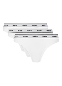 HUGO Komplet fig Triplet Brief Stripe 50480157 Biały - id: 0000304931857 - marki Hugo Boss - 187051905 HUGO Komplet fig Triplet Brief Stripe 50480157 Biały ze sklepu MODIVO w kategorii Majtki damskie - zdjęcie 187051905