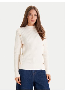 Morgan Sweter 252-MCOOL Beżowy Regular Fit ze sklepu MODIVO w kategorii Swetry damskie - zdjęcie 187051956