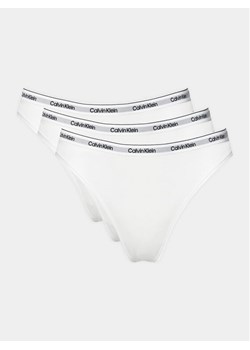 Calvin Klein Underwear Komplet stringów 000QD5209E Biały ze sklepu MODIVO w kategorii Majtki damskie - zdjęcie 187052097