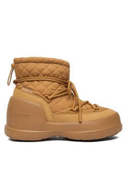 Moon Boot Śniegowce Mb Mezzaluna Quilted Mid Wp 80D2500020 Brązowy ze sklepu MODIVO w kategorii Śniegowce damskie - zdjęcie 187052178