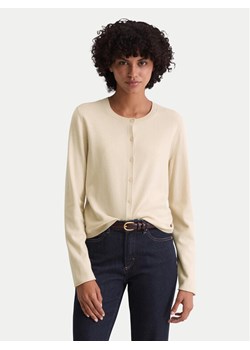 Marc O'Polo Kardigan 509 5118 61085 Beżowy Slim Fit ze sklepu MODIVO w kategorii Swetry damskie - zdjęcie 187052189