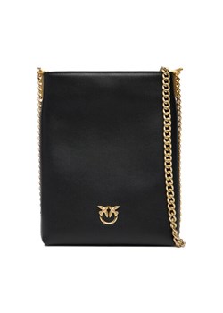 PINKO Torebka Flat Satchel AI 25-26 PCPL 105352 A0QO Czarny ze sklepu MODIVO w kategorii Kopertówki - zdjęcie 187052205