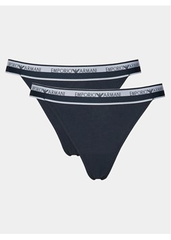 Emporio Armani Underwear Komplet stringów 164522 4R227 00135 Granatowy - id: 0000303541903 - marki Emporio Armani - 187052245 Emporio Armani Underwear Komplet stringów 164522 4R227 00135 Granatowy ze sklepu MODIVO w kategorii Majtki damskie - zdjęcie 187052245