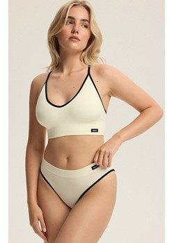 Esotiq majtki z wysokim stanem Bloovii Arlan 43826-01X, Kolor kremowy, Rozmiar L, BLOOVII ze sklepu Primodo w kategorii Majtki damskie - zdjęcie 187056709