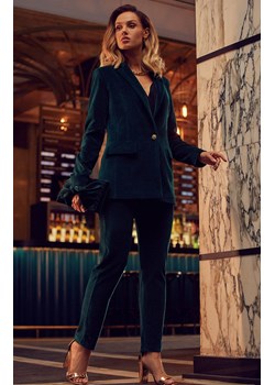 M644 Spodnie welurowe, Kolor zielony, Rozmiar L, MOE ze sklepu Primodo w kategorii Spodnie damskie - zdjęcie 187056879