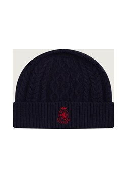 Tommy Hilfiger Wełniana czapka - id: TH255M000103287 - marki Tommy Hilfiger - 187057715 Tommy Hilfiger Wełniana czapka ze sklepu Gomez Fashion Store w kategorii Czapki zimowe męskie - zdjęcie 187057715