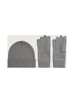 Tommy Hilfiger Czapka + rękawiczki | z dodatkiem kaszmiru ze sklepu Gomez Fashion Store w kategorii Czapki zimowe męskie - zdjęcie 187057719