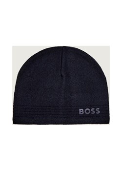 BOSS GREEN Wełniana czapka Afleece - id: BG255M000119402 - marki BOSS HUGO BOSS - 187057829 BOSS GREEN Wełniana czapka Afleece ze sklepu Gomez Fashion Store w kategorii Czapki zimowe męskie - zdjęcie 187057829